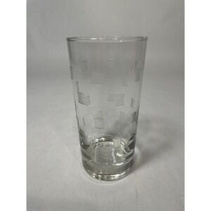 Vintage Frosted Cube Pattern  Tumbler